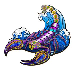 Constellation Scorpio Wooden Jigsaw Puzzle